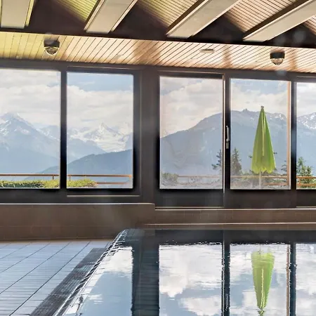 Appartement Cosy Piscine Vue Alpes Montana Crans-Montana