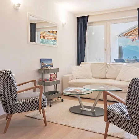 Cosy Piscine Vue Alpes Montana Appartement