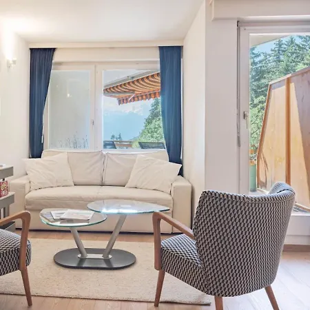 Cosy Piscine Vue Alpes Montana *