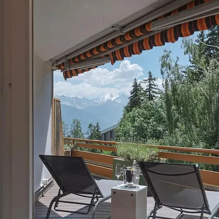 Cosy Piscine Vue Alpes Montana Appartement Crans-Montana
