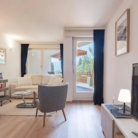 Cosy Piscine Vue Alpes Montana Appartement Crans-Montana